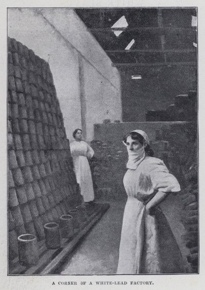 A Corner of a White-Lead Factory by Harold Hume Piffard