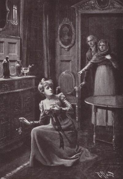 Illustration for Vanity Fair by William Makepeace Thackeray by Harold Hume Piffard