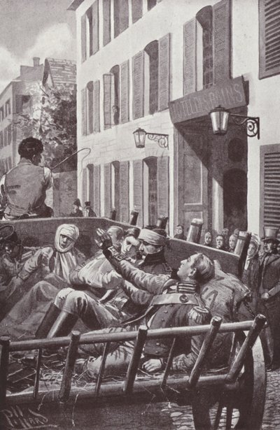 Illustration for Vanity Fair by William Makepeace Thackeray by Harold Hume Piffard