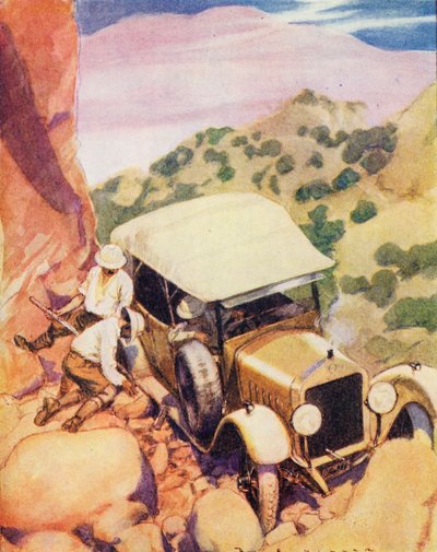 Difficulties of driving in the tropics by Harold Robert Millar