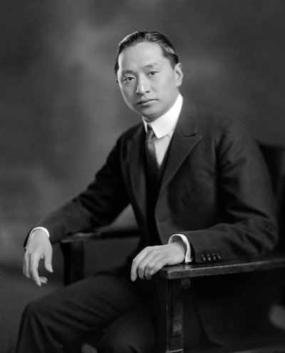 Vi Kyuin Wellington Koo (1887-1985), Chinese Diplomat, Photo by Harris & Ewing c. 1925 by Harris & Ewing