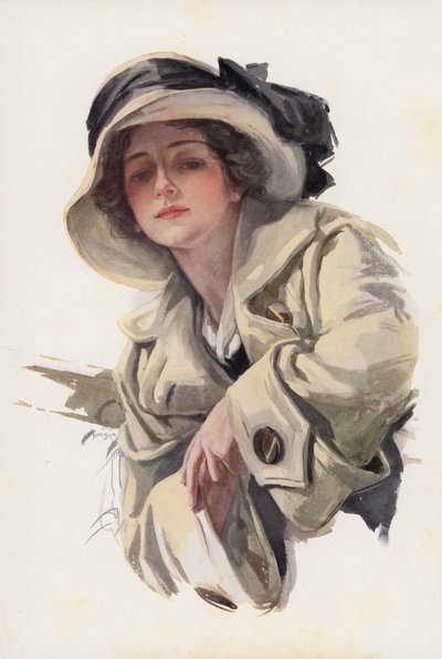 Ballade of Welcome by Harrison Fisher