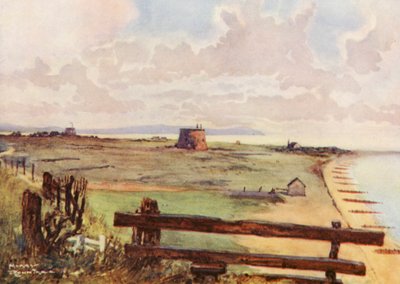 Golf Courses: Felixtowe, General View of the Course by Harry (1878 1950) Rountree