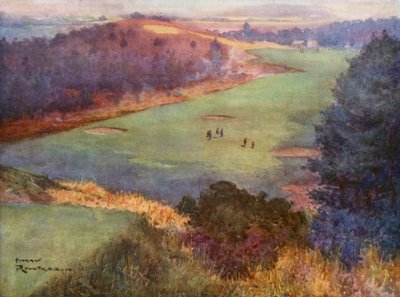 Golf Courses: Sunningdale, Tenth Hole by Harry (1878 1950) Rountree