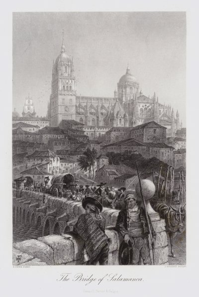 The Bridge of Salamanca by Harry (after) Fenn