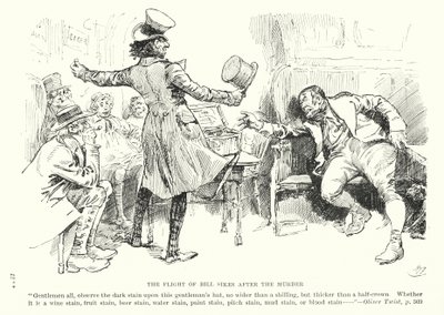 Illustration for Oliver Twist by Charles Dickens by Harry (after) Furniss