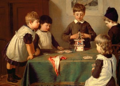 A Critical Moment (detail) by Harry Brooker