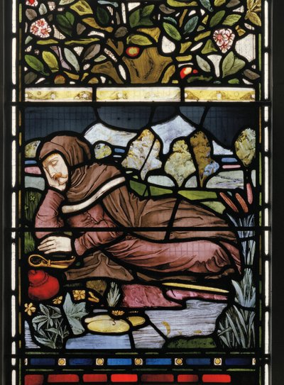 The Poet Langland Asleep, Piers Ploughman by Harry Burrow