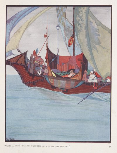 A Ballad of the Captains by Harry Clarke