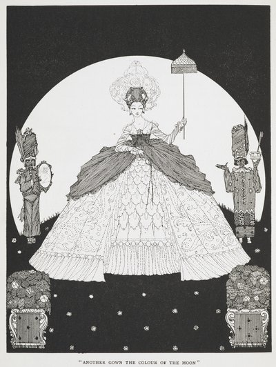 Another Gown the Colour of the Moon (Illustration for 
