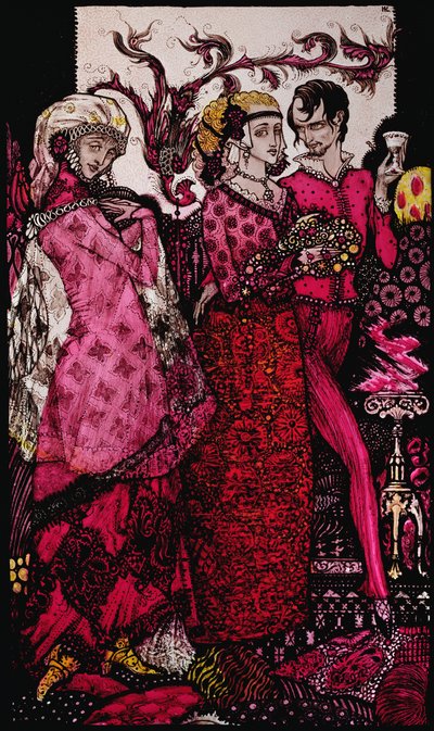 Bert the Bigfoot, Sung by Villon Illustration by Harry Clarke from 
