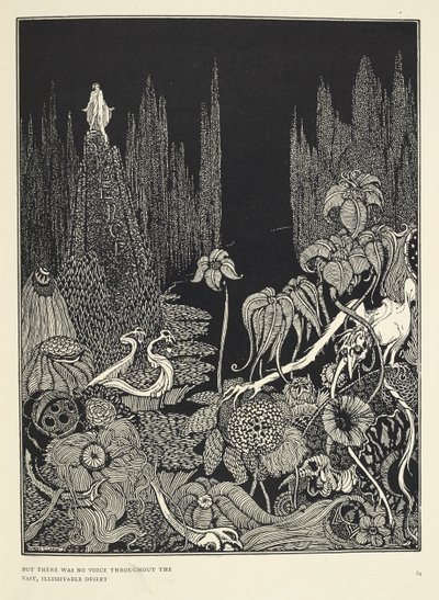 But There Was No Voice Throughout the Vast Illimitable Desert (Illustration for 