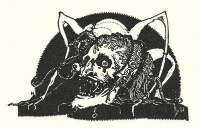 Edgar Allan Poe: Design motif by Harry Clarke