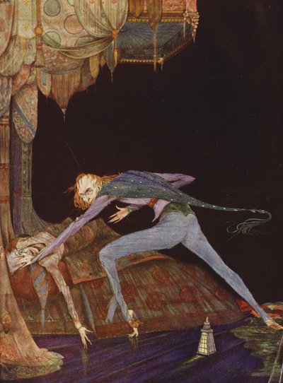 Edgar Allan Poe: He shrieked once, once only by Harry Clarke
