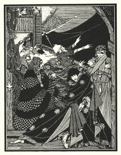 Edgar Allan Poe: MS Found in a Bottle by Harry Clarke