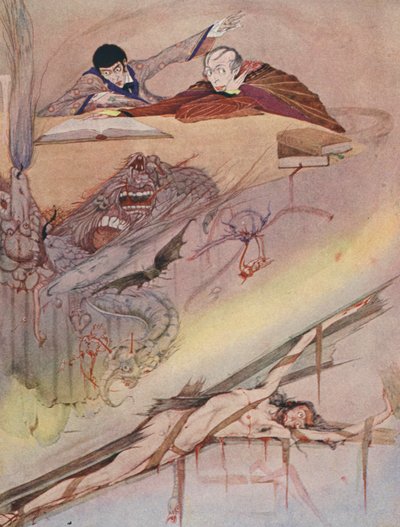 Edgar Allan Poe: The Fall of the House of Usher by Harry Clarke