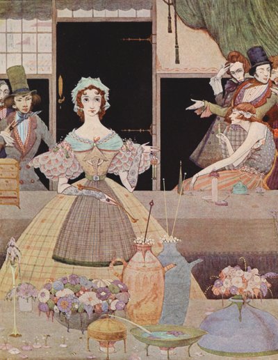 Edgar Allan Poe: The Mystery of Marie Roget by Harry Clarke