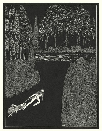 Edgar Allan Poe: The Mystery of Marie Roget by Harry Clarke