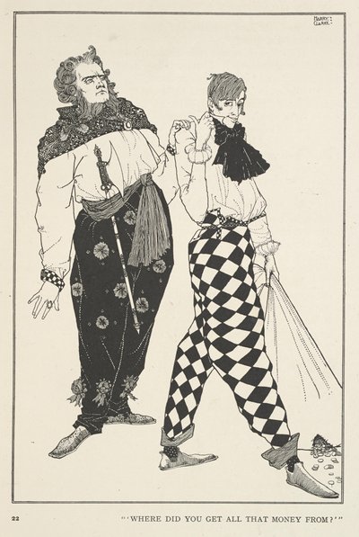 Great Claus and Little Claus by Harry Clarke