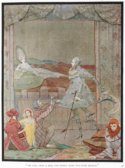 The Prince Seeing Sleeping Beauty by Harry Clarke