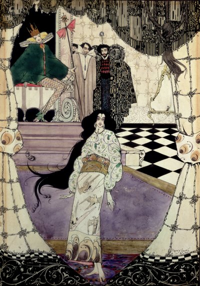 Illustration from The Little Mermaid by Harry Clarke