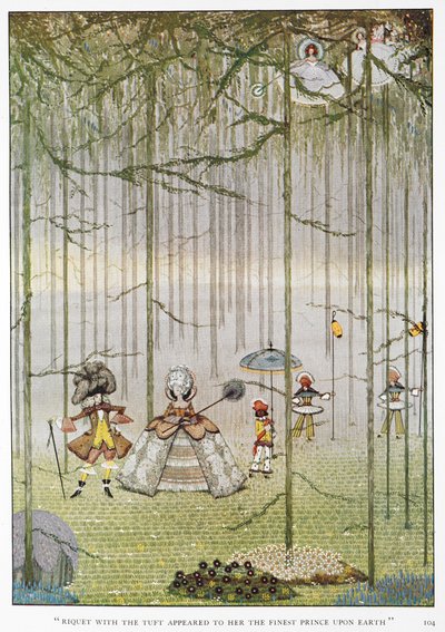Riquet with the Tuft Appeared to Her the Finest Prince upon Earth (Illustration for 
