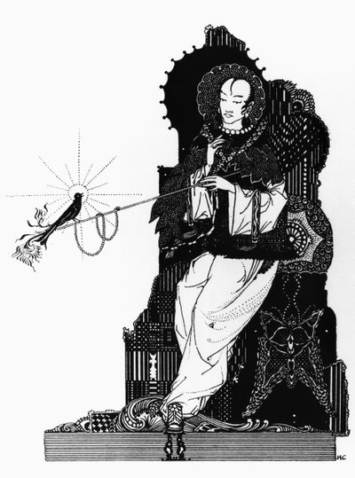 The Emperor and the Nightingale, illustration for 