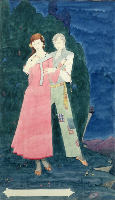 The Playboy of the Western World by J.M. Synge, Design for the Geneva Window by Harry Clarke