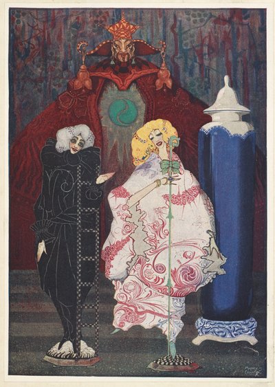 The Shepherdess and the Chimney-Sweeper by Harry Clarke
