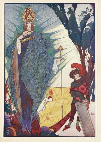 The Snow Queen. Kay and the Snow Queen. by Harry Clarke