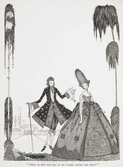 What, is not the key of my closet among the rest? Illustration to the story 