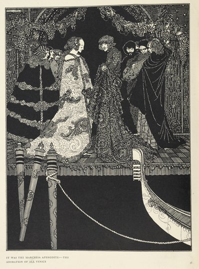 The Marchesa Aphrodite by Harry Clarke