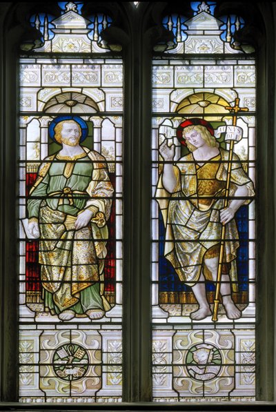 St Peter and John the Baptist by Harry Ellis Wooldridge