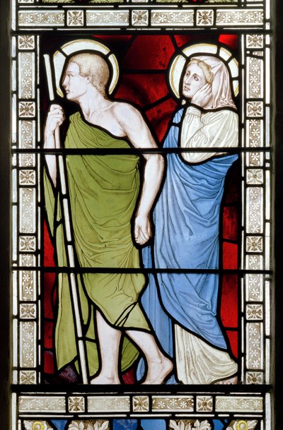 The Crucifixion (side panel) by Harry Ellis Wooldridge
