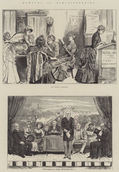 Humours of Electioneering by Harry Furniss