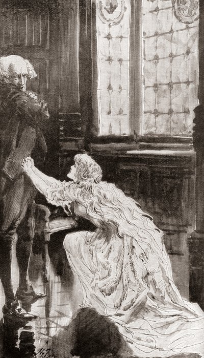 Illustration for the short story The Lazy Tour of Two Idle Apprentices from The Christmas Books by Charles Dickens by Harry Furniss