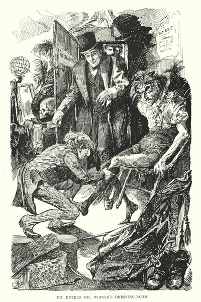 Illustration for Great Expectations by Charles Dickens by Harry Furniss