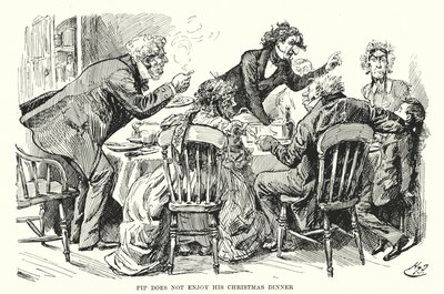 Illustration for Great Expectations by Charles Dickens by Harry Furniss