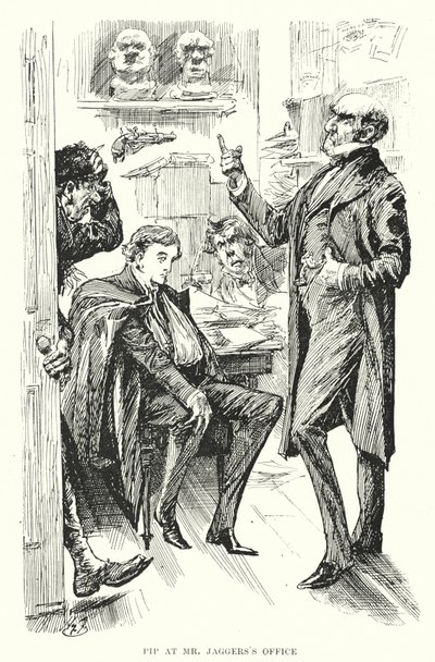 Illustration for Great Expectations by Charles Dickens by Harry Furniss