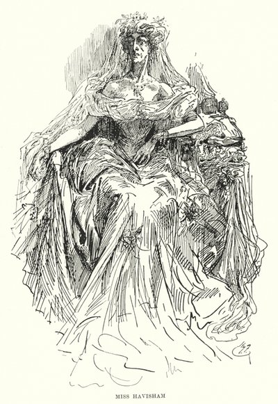 Illustration for Great Expectations by Charles Dickens by Harry Furniss
