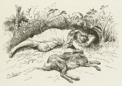 Illustration for Sylvie and Bruno by Lewis Carroll by Harry Furniss