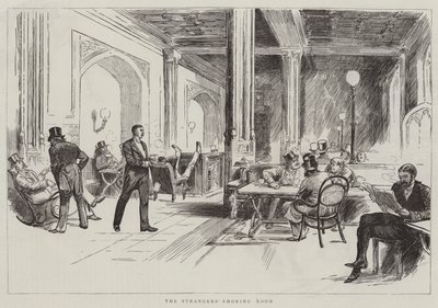 Life in Parliament, Strangers in the House by Harry Furniss