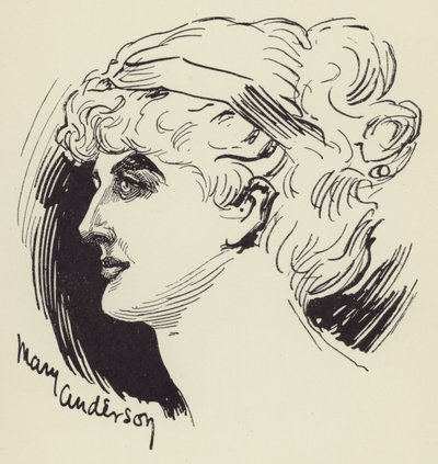 Mary Anderson by Harry Furniss