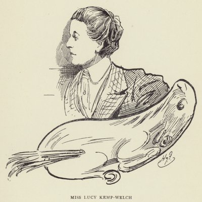 Miss Lucy Kemp-Welch by Harry Furniss