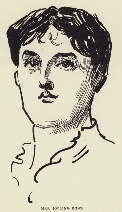Mrs Jopling Rowe by Harry Furniss
