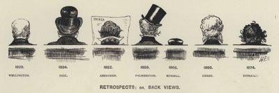 Retrospects, or back views of leading politicians of the 19th century by Harry Furniss