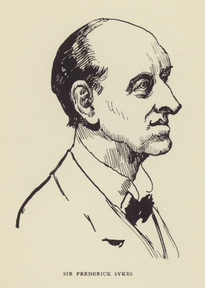Sir Frederick Sykes by Harry Furniss