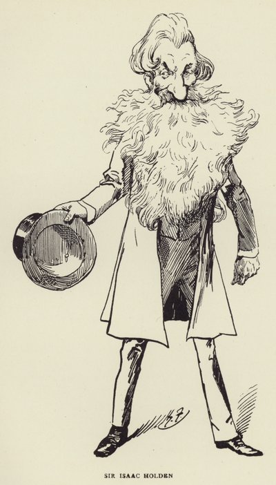 Sir Isaac Holden by Harry Furniss