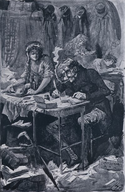 The Begging Letter Writer by Harry Furniss