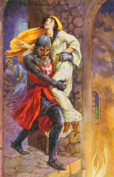 He seized her and carried her from the apartment by Harry George Theaker